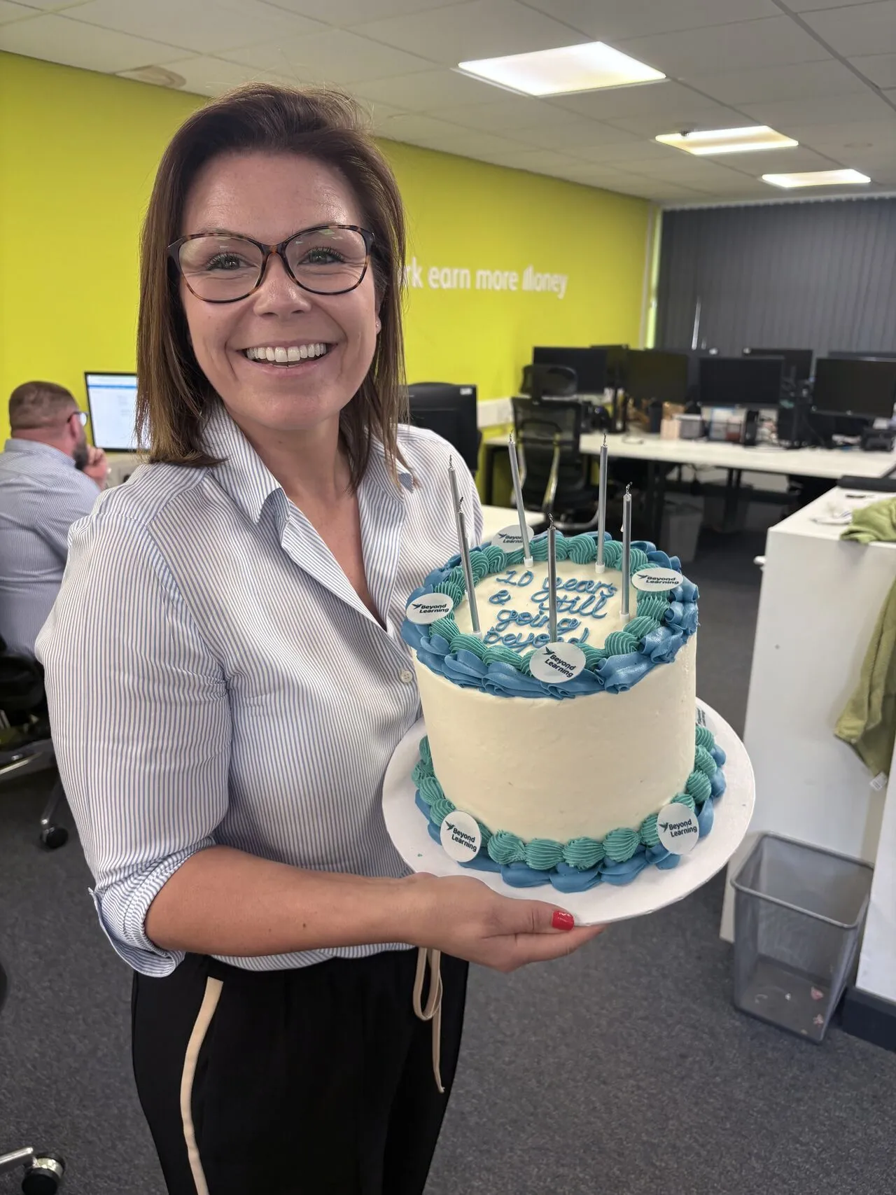 Anna Masheter celebrating ten years of Beyond Learning